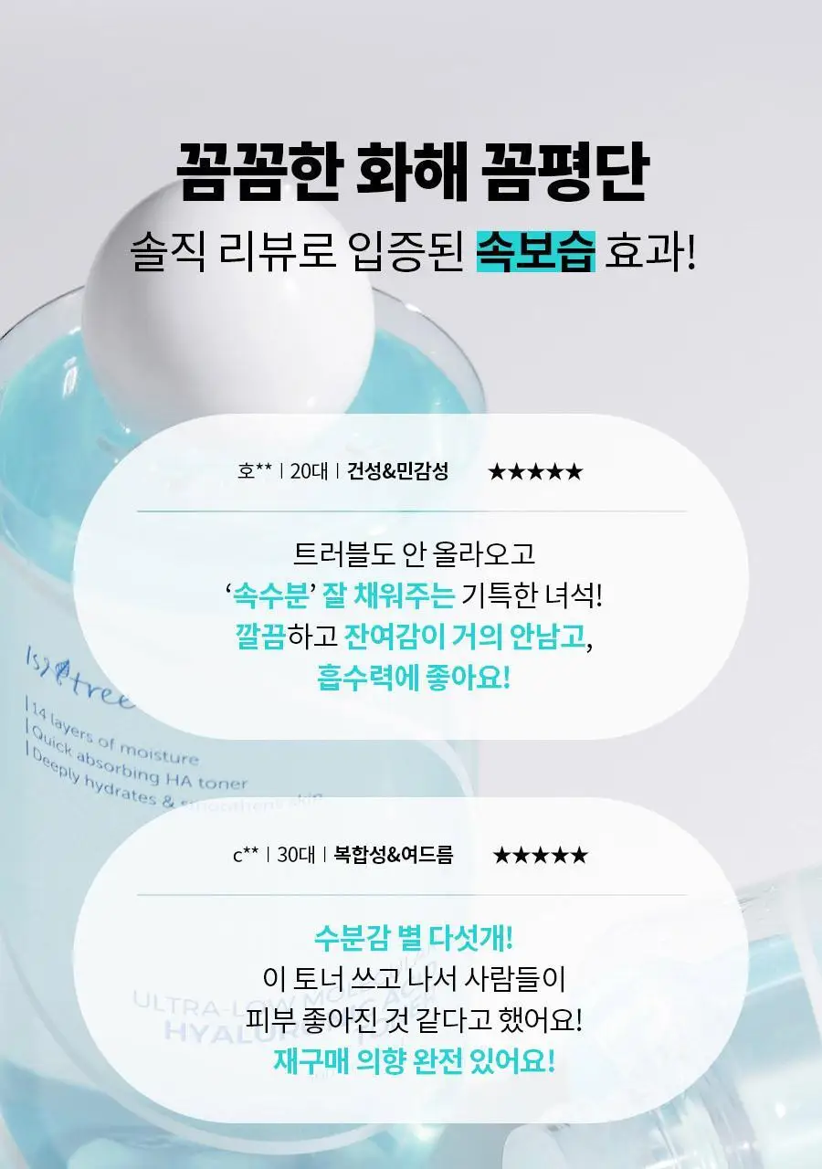 [NCT 재민PICK] 이즈앤트리 초저분자 히아루론산 토너 300ml 상세페이지 12